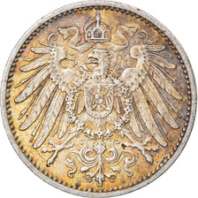 Coin, GERMANY - EMPIRE, Wilhelm II, Mark, 1915, Berlin, AU(50-53), Silver, KM:14