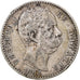 Moneda, Italia, Umberto I, 2 Lire, 1883, Rome, BC+, Plata, KM:23