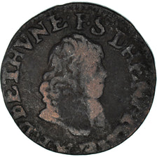 Monnaie, France, Berry, Maximilien III François, Double Tournois, 1642