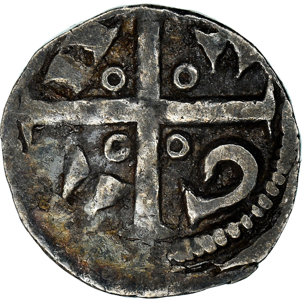 Coin, Belgium, Flanders, Anonymous, Denarius, Gent, Rare, VF(30-35), Silver