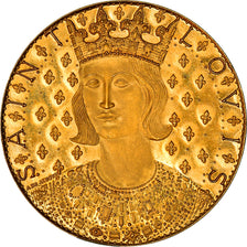 France, Médaille, 7ème Centenaire de la Mort de Saint-Louis, 1970, De Jaeger