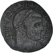 Coin, Maxentius, Follis, 309-312, Ostia, VF(30-35), Bronze, RIC:35