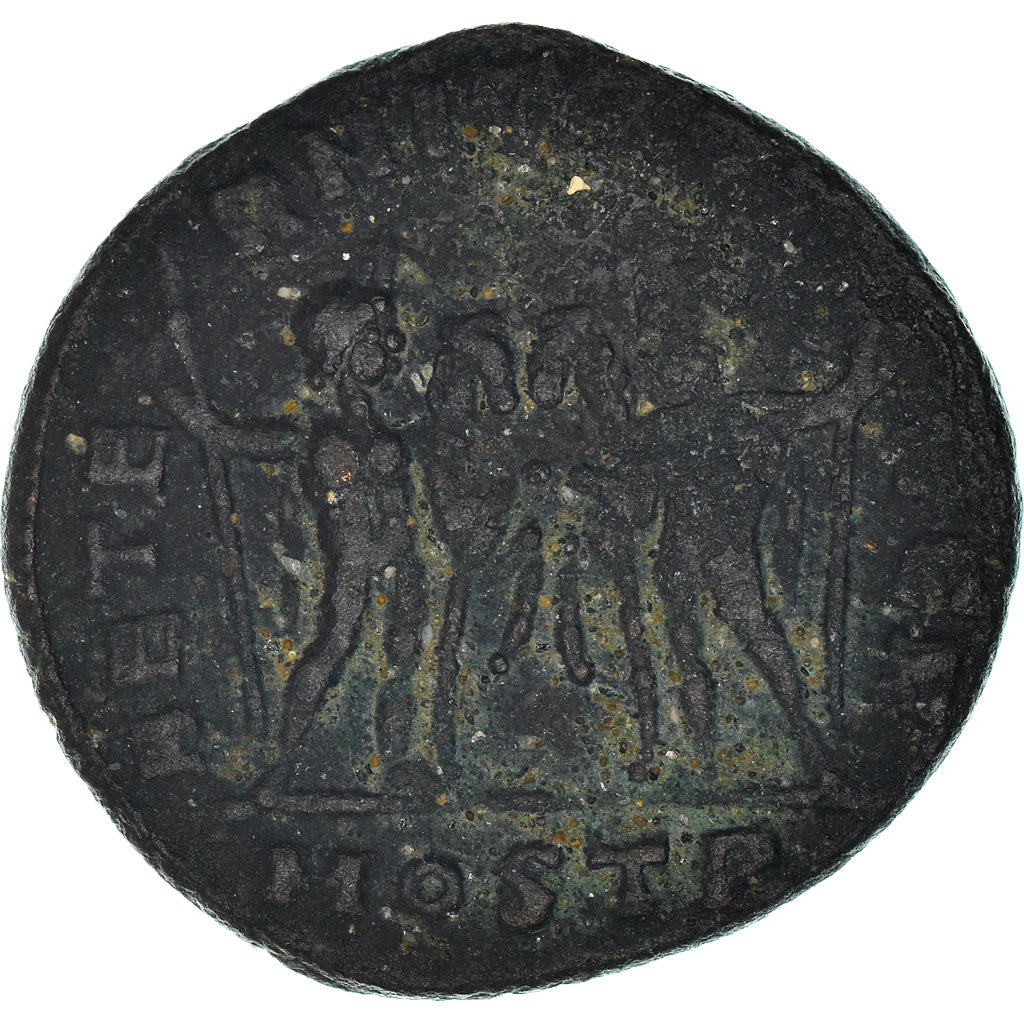 Coin, Maxentius, Follis, 309-312, Ostia, VF(30-35), Bronze, RIC:35