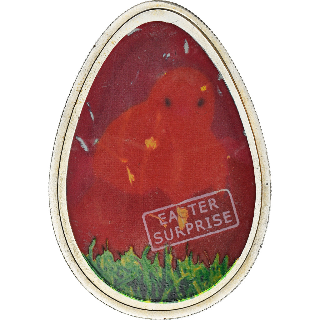 Moneta, Isole Cook, Elizabeth II, Easter Chick, 5 Dollars, 2009, SPL, Argento