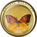 Coin, Palau, Pacific Wildlife, Hebomoia Leucippe, Dollar, 2008, MS(65-70)