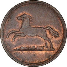 Coin, German States, BRUNSWICK-WOLFENBUTTEL, Wilhelm, 2 Pfennige, 1855