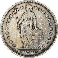 Coin, Switzerland, Franc, 1921, Bern, VF(30-35), Silver, KM:24
