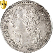 Moneta, Francia, Louis XV, 1/10 Écu au bandeau, 12 Sols, 1/10 ECU, 1745, Paris