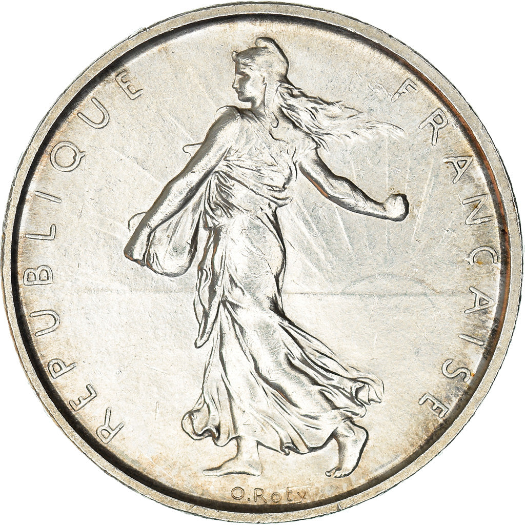 Coin, France, Semeuse, 5 Francs, 1961, MS(60-62), Silver, KM:926, Gadoury:770