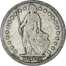Coin, Switzerland, Franc, 1909, Bern, VF(20-25), Silver, KM:24