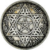 Coin, Morocco, Mohammed V, 100 Francs, AH 1372/1953, Paris, EF(40-45), Silver