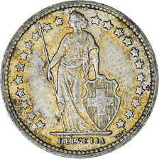 Moneta, Svizzera, 1/2 Franc, 1958, Bern, BB+, Argento, KM:23