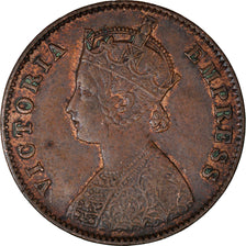 Monnaie, INDIA-BRITISH, Victoria, 1/4 Anna, 1900, Calcutta, TTB, Cuivre, KM:486