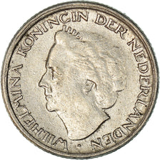 Coin, Netherlands, Wilhelmina I, 10 Cents, 1946, AU(50-53), Nickel, KM:177