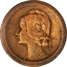 Coin, Portugal, 10 Centavos, 1925, EF(40-45), Bronze, KM:573