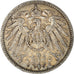 Coin, GERMANY - EMPIRE, Wilhelm II, Mark, 1908, Berlin, EF(40-45), Silver, KM:14