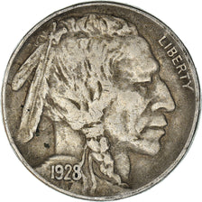 Moneta, Stati Uniti, Buffalo Nickel, 5 Cents, 1928, Philadelphia, BB