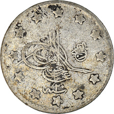 Coin, Turkey, Abdul Hamid II, Kurush, 1894/AH1293/20, Qustantiniyah, VF(30-35)