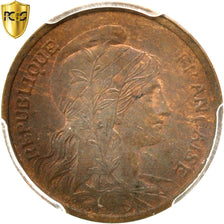 France, Dupuis, 2 Centimes, 1914, Paris, KM:841, PCGS MS62BN