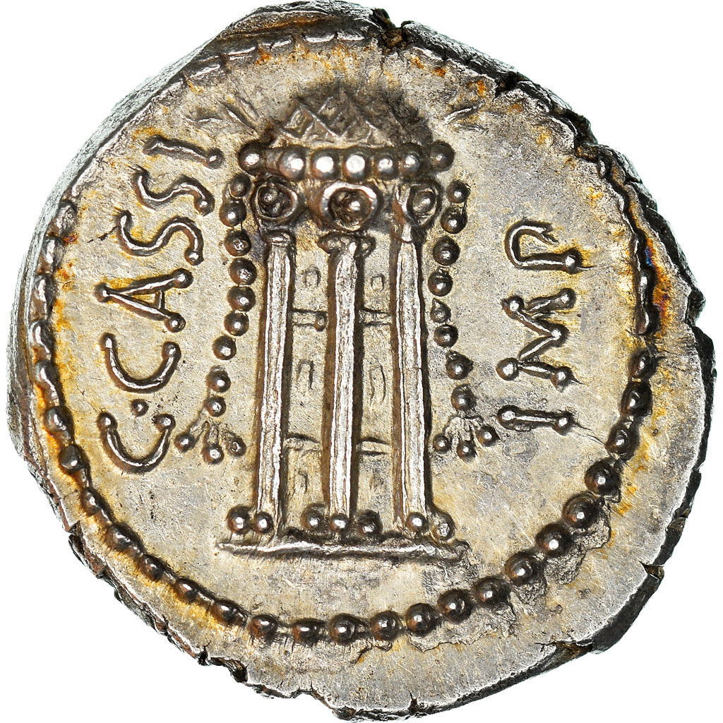 Monnaie, Cassia, Denier, 42 BC, Smyrna, Rare, SUP+, Argent, Crawford:500/1