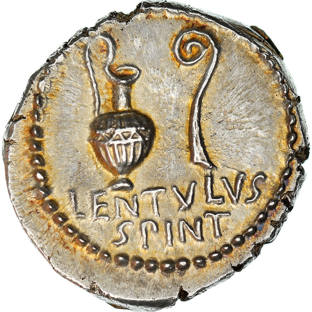 Monnaie, Cassia, Denier, 42 BC, Smyrna, Rare, SUP+, Argent, Crawford:500/1