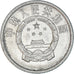 Coin, CHINA, PEOPLE'S REPUBLIC, 2 Fen, 1960, AU(50-53), Aluminum, KM:2