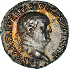 Monnaie, Vespasien, Denier, 71, Ephesos, Rare, SUP, Argent, RIC:1431