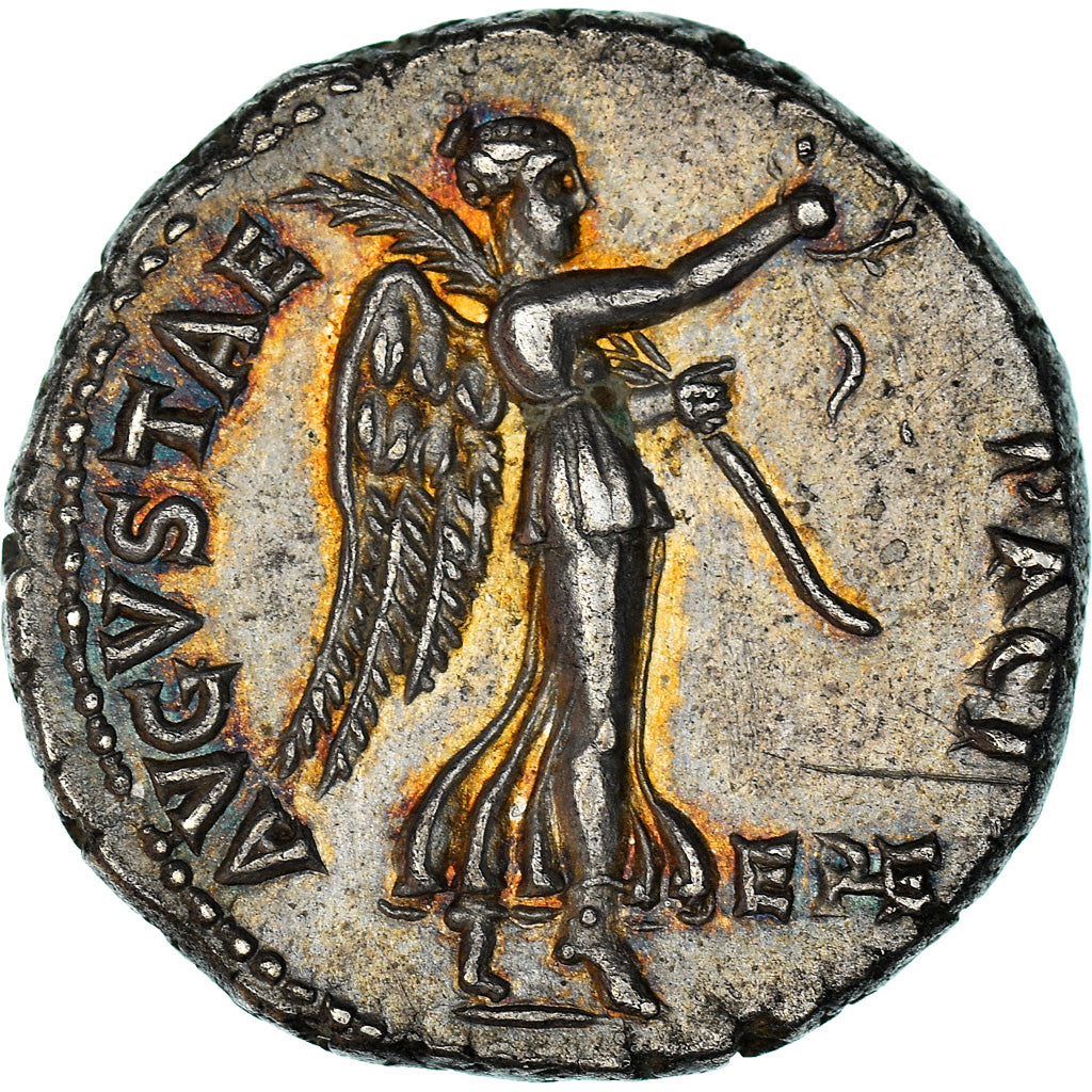 Monnaie, Vespasien, Denier, 71, Ephesos, Rare, SUP, Argent, RIC:1431