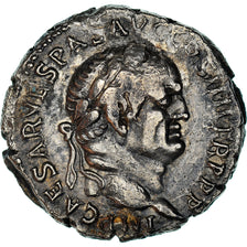 Coin, Vespasian, Denarius, 73 AD, Ephesos, Extremely rare, EF(40-45), Silver
