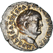 Moneta, Vespasian, Denarius, 73 AD, Ephesos, Extremely rare, SPL-, Argento