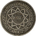 Moneta, Marocco, Mohammed V, 10 Francs, AH 1366/1946, Paris, BB, Rame-nichel