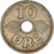 Münze, Dänemark, Christian X, 10 Öre, 1935, Copenhagen, SS, Copper-nickel