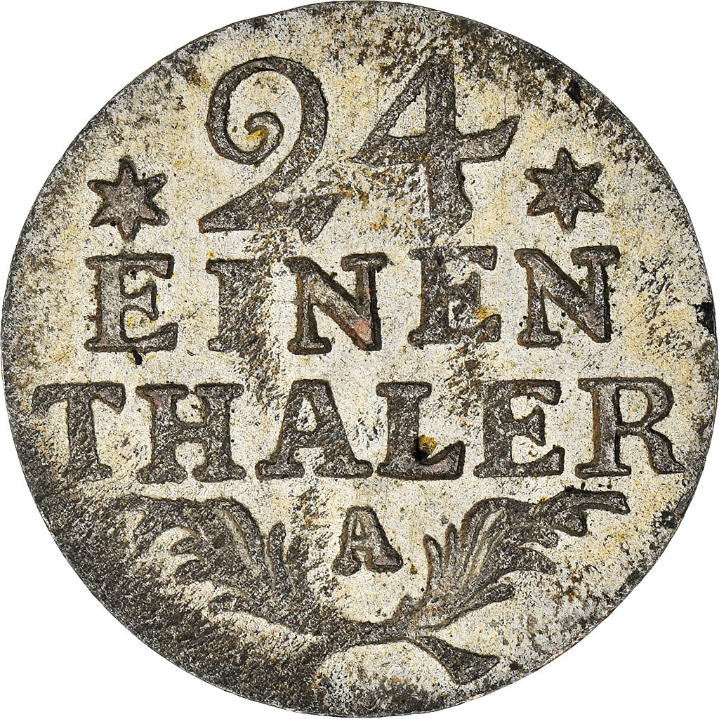 Coin, German States, PRUSSIA, Friedrich II, 1/24 Thaler, 1782, Berlin