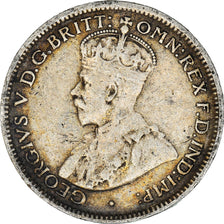 Coin, Australia, George V, Sixpence, 1911, VF(30-35), Silver, KM:25