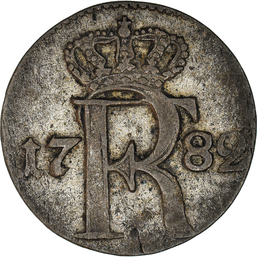Coin, German States, PRUSSIA, Friedrich II, 1/24 Thaler, 1782, Berlin