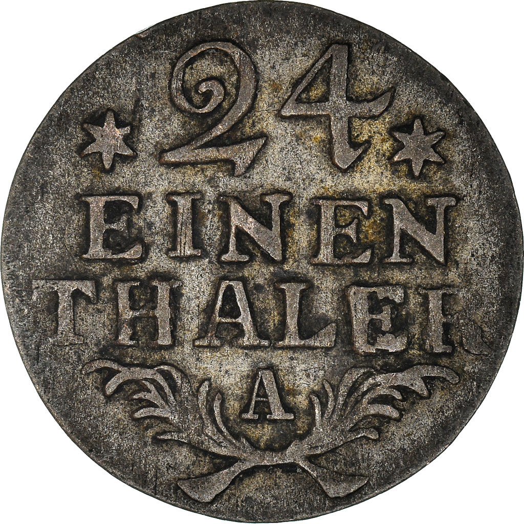 Coin, German States, PRUSSIA, Friedrich II, 1/24 Thaler, 1782, Berlin