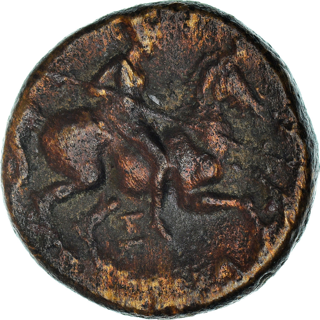 Moneda, Thessaly, Larissa, Dichalkon, 3rd century BC, MBC, Bronce, HGC:4-530