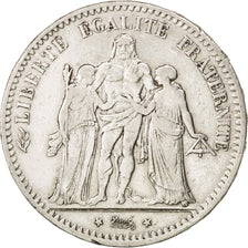 Coin, France, Hercule, 5 Francs, 1875, Paris, VF(30-35), Silver, KM:820.1