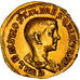 Hostilien, Aureus, 251, Rome, Extrêmement rare, Or, SUP, RIC:181b