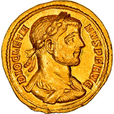 Diocletianus, Aureus, 289-290, Rome, Very rare, Goud, PR, RIC:146