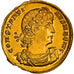 Monnaie, Constantin I, Solidus, 336-337, Constantinople, Extrêmement rare