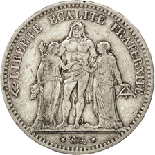 Monnaie, France, Hercule, 5 Francs, 1876, Paris, TB+, Argent, KM:820.1