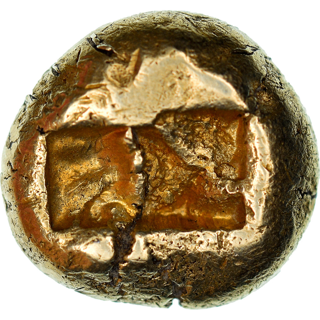 Monnaie, Lydie, Alyattes, 1/3 Statère, 610-546 BC, Sardes, TTB, Electrum