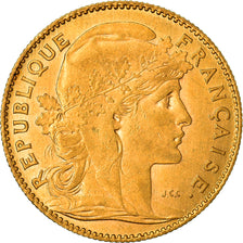 Monnaie, France, Marianne, 10 Francs, 1910, Paris, TTB, Or, Gadoury:1017, KM:846