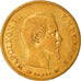 Moneda, Francia, Napoleon III, 10 Francs, 1856, Paris, BC+, Oro, KM:784.3