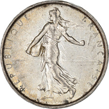 Coin, France, Semeuse, 5 Francs, 1967, Paris, AU(50-53), Silver, KM:926