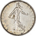 Munten, Frankrijk, Semeuse, 5 Francs, 1967, Paris, ZF+, Zilver, KM:926
