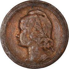 Coin, Portugal, 20 Centavos, 1925, VF(30-35), Bronze, KM:574