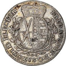 Moneda, Estados alemanes, SAXONY-ALBERTINE, Friedrich August III, 1/12 Thaler