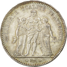 Coin, France, Hercule, 5 Francs, 1876, Paris, AU(50-53), Silver, KM:820.1